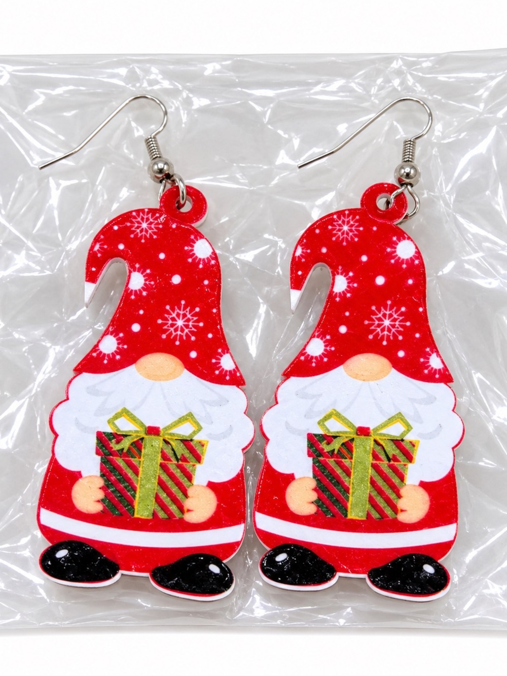 Gnome Holiday Earrings, PICK ONE